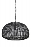 METAL HANGING LAMP MATA MATT BLACK